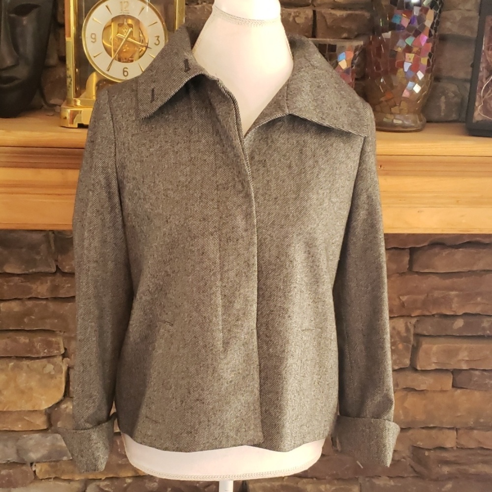 TALBOTS WOOL MIX BLAZER /JACKETSZ 8P